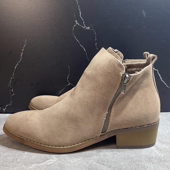 She Sole Ankle Boots Tan Size 7m - Picture 3 of 9